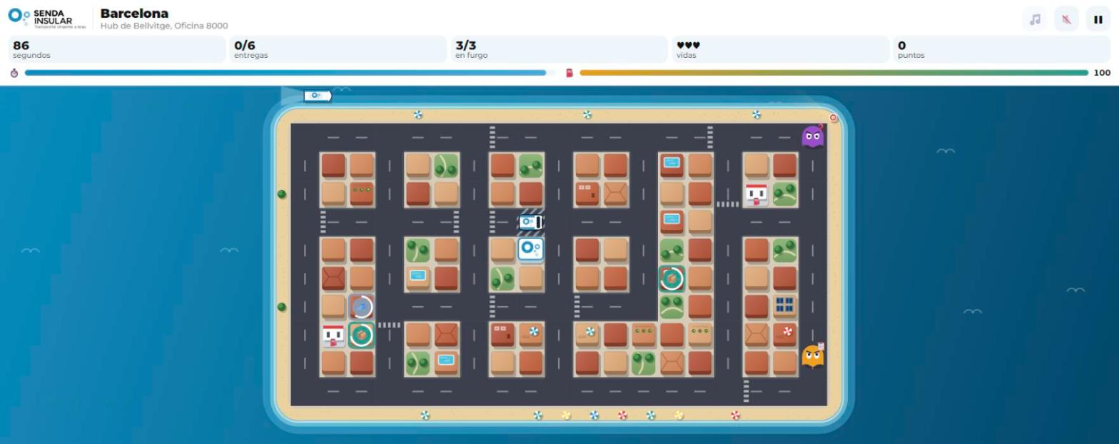 Juega a Ruta Urgente, el juego oficial de Senda Insular